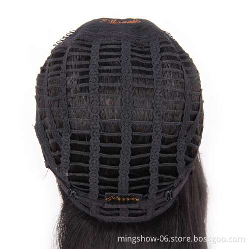 Ombre Highlight Color Human Hair Lace Front Wig Middle Part Brazilian Remy Hair Wavy With Baby Hair